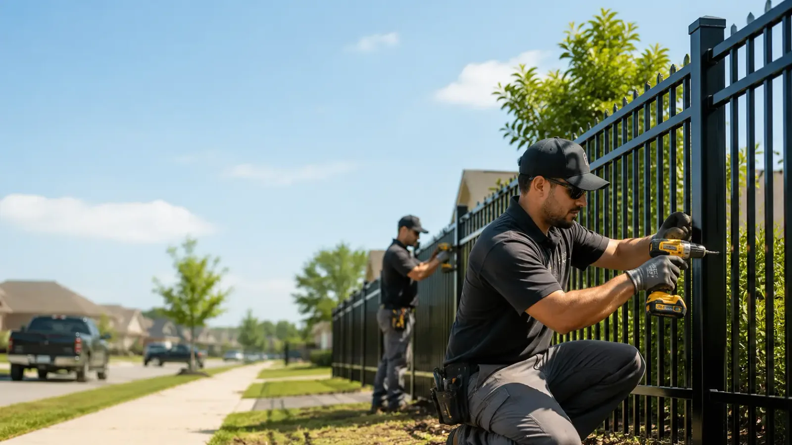Metal Fence Installation in Fayette, OH